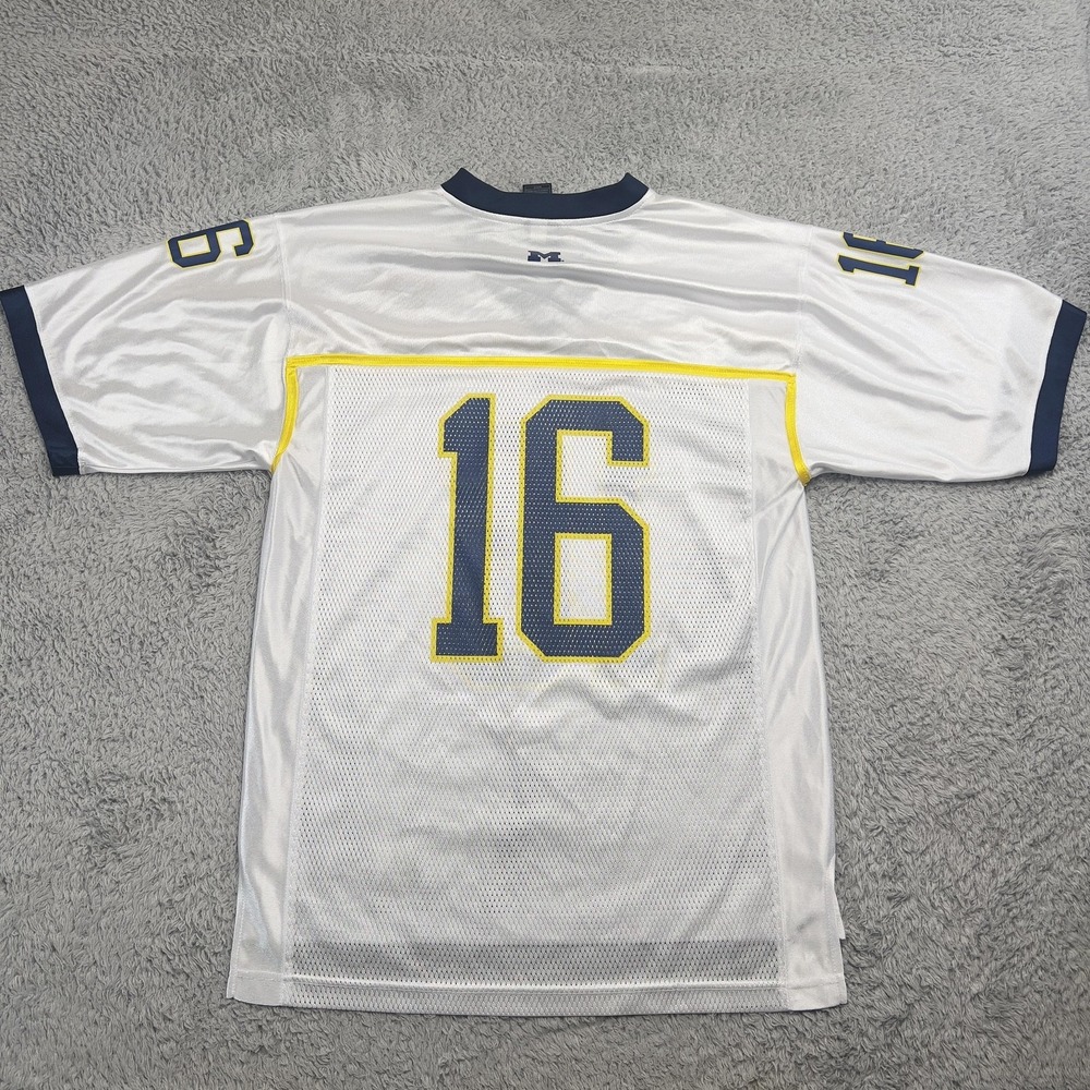 Vintage Allstate Sugar Bowl Jersey M White 16 NCAA College Football Adidas Mesh - Picture 3 of 9